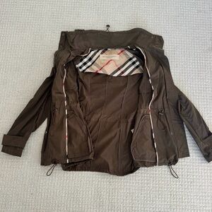 Burberry Olive Utility Jacket